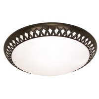 Flush Mount Ceiling Light 17" Width Flush Mount Ceiling Light 17" Width