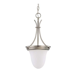 N603309 Up Light Pendant Light - Brushed Nickel / Frosted N603309 Up Light Pendant Light - Brushed Nickel / Frosted