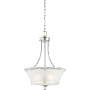 N604526 Patrone Up Light Pendant Light - Brushed Nickel N604526 Patrone Up Light Pendant Light - Brushed Nickel