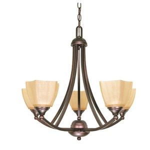 N60055 Normandy Mid Sized Chandelier Chandelier - Copper Bronze N60055 Normandy Mid Sized Chandelier Chandelier - Copper Bronze