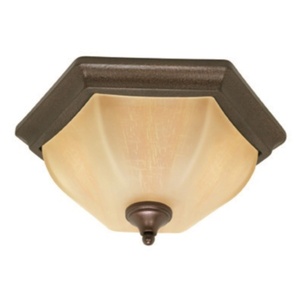 N60056 Normandy Flush Mount Ceiling Light - Copper Bronze N60056 Normandy Flush Mount Ceiling Light - Copper Bronze