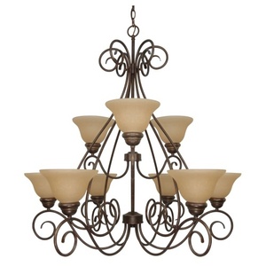 N601022 Castillo Mid Sized Chandelier Chandelier - Sonoma Bronze N601022 Castillo Mid Sized Chandelier Chandelier - Sonoma Bronze