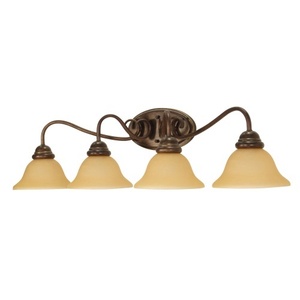 N601036 Castillo 4 or More Bulb Bathroom Lighting - Sonoma Bronze N601036 Castillo 4 or More Bulb Bathroom Lighting - Sonoma Bronze