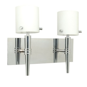 N601072 Jet 2 Bulb Bathroom Lighting - Polished Chrome N601072 Jet 2 Bulb Bathroom Lighting - Polished Chrome