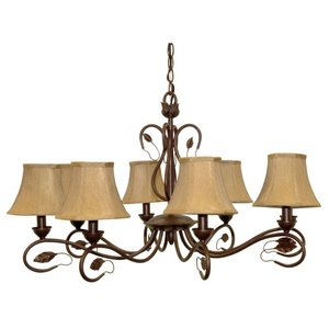 N601169 Vine Mid Sized Chandelier Chandelier - Sonoma Bronze N601169 Vine Mid Sized Chandelier Chandelier - Sonoma Bronze