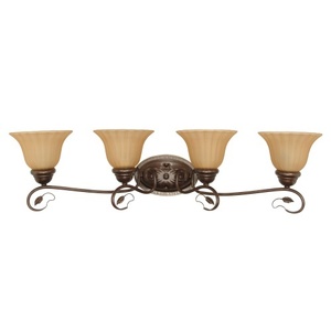 N601178 Vine 4 or More Bulb Bathroom Lighting - Sonoma Bronze N601178 Vine 4 or More Bulb Bathroom Lighting - Sonoma Bronze