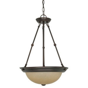 N601262 Up Light Pendant Light - Mahogany Bronze / Champagne N601262 Up Light Pendant Light - Mahogany Bronze / Champagne