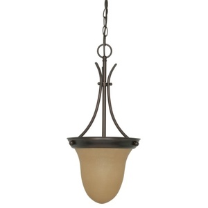 NUV601278 Up Light Pendant Light - Mahogany Bronze / Champagne NUV601278 Up Light Pendant Light - Mahogany Bronze / Champagne