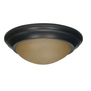 N601283 Flush Mount Ceiling Light - Mahogany Bronze / Champagne N601283 Flush Mount Ceiling Light - Mahogany Bronze / Champagne