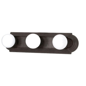 N601284 3 Bulb Bathroom Lighting - Mahogany Bronze N601284 3 Bulb Bathroom Lighting - Mahogany Bronze