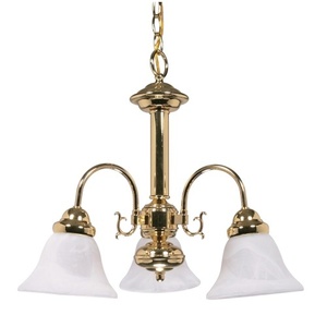 N60186 Ballerina Mid Sized Chandelier Chandelier - Polished Brass / Alabaster N60186 Ballerina Mid Sized Chandelier Chandelier - Polished Brass / Alabaster