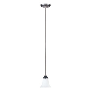 N602463 Keen Mini-Pendant Pendant Light - Brushed Nickel with Ebony Wood N602463 Keen Mini-Pendant Pendant Light - Brushed Nickel with Ebony Wood
