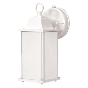 N602527 Cube Entrance Outdoor Wall Light - White N602527 Cube Entrance Outdoor Wall Light - White
