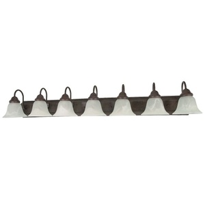 N60292 Ballerina 4 or More Bulb Bathroom Lighting - Old Bronze / Alabaster N60292 Ballerina 4 or More Bulb Bathroom Lighting - Old Bronze / Alabaster