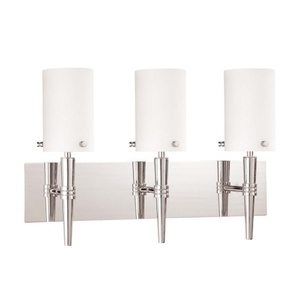 N603868 Jet 3 Bulb Bathroom Lighting - Polished Chrome N603868 Jet 3 Bulb Bathroom Lighting - Polished Chrome