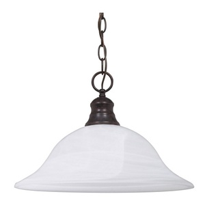 N60391 Down Light Pendant Light - Old Bronze / Alabaster N60391 Down Light Pendant Light - Old Bronze / Alabaster