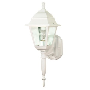 N60540 Briton Entrance Outdoor Wall Light - White N60540 Briton Entrance Outdoor Wall Light - White