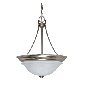 N60590 Triumph Up Light Pendant Light - Brushed Nickel N60590 Triumph Up Light Pendant Light - Brushed Nickel