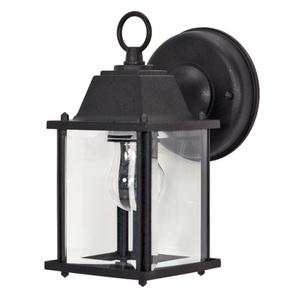 N60638 Cube Entrance Outdoor Wall Light - Textured Black N60638 Cube Entrance Outdoor Wall Light - Textured Black