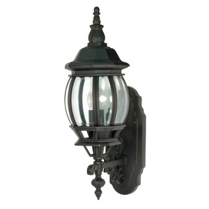 N60887 Central Park Entrance Outdoor Wall Light - Textured Black N60887 Central Park Entrance Outdoor Wall Light - Textured Black