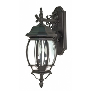 N60893 Central Park Entrance Outdoor Wall Light - Textured Black N60893 Central Park Entrance Outdoor Wall Light - Textured Black