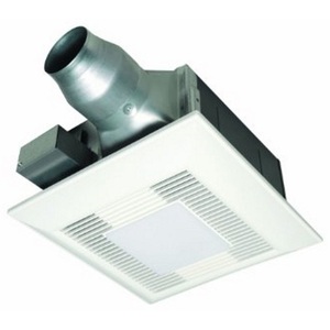 PANFV08VFL4 WhisperFit With Light Bathroom Fan - White PANFV08VFL4 WhisperFit With Light Bathroom Fan - White