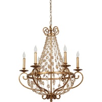 Mid Sized Chandelier 26-3/8" Width Mid Sized Chandelier 26-3/8" Width