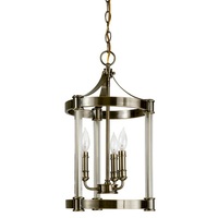 Foyer Pendant Lighting 12-1/8" Width Foyer Pendant Lighting 12-1/8" Width