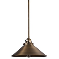 Down Light Pendant 12" Width Down Light Pendant 12" Width