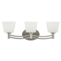 Bathroom Lighting (3 bulbs) 21-1/8" Width Bathroom Lighting (3 bulbs) 21-1/8" Width