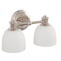 Bathroom Lighting (2 Bulbs) 14-3/8" Width Bathroom Lighting (2 Bulbs) 14-3/8" Width