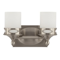 Bathroom Lighting (2 Bulbs) 11-7/8" Width Bathroom Lighting (2 Bulbs) 11-7/8" Width