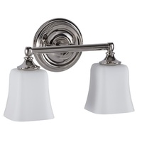 Bathroom Lighting (2 Bulbs) 14" Width Bathroom Lighting (2 Bulbs) 14" Width