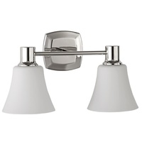 Bathroom Lighting (2 Bulbs) 16" Width Bathroom Lighting (2 Bulbs) 16" Width