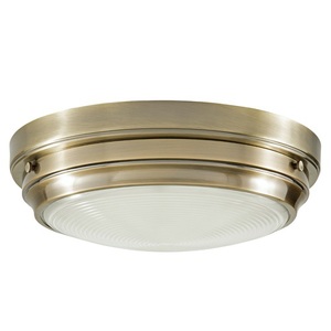 phfl4013ab flush mount ceiling light - antique brass at phfl4013ab flush mount ceiling light - antique brass at
