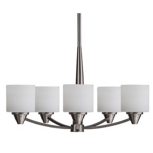PHHL6285BN Eastover Mid Sized Chandelier Chandelier - Brushed Nickel PHHL6285BN Eastover Mid Sized Chandelier Chandelier - Brushed Nickel
