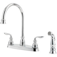 Two Handle Kitchen Faucet 4 Hole Two Handle Kitchen Faucet 4 Hole