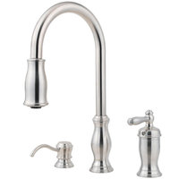 Pull-Out Spray Kitchen Faucet 3 Hole Pull-Out Spray Kitchen Faucet 3 Hole