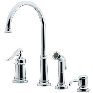 PGT264YPC Ashfield Single Handle Kitchen Faucet - Polished Chrome PGT264YPC Ashfield Single Handle Kitchen Faucet - Polished Chrome