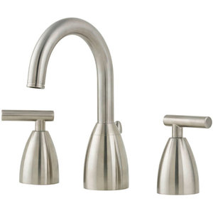 PGT49NK00 Contempra 8'' Widespread Bathroom Faucet - Brushed Nickel PGT49NK00 Contempra 8'' Widespread Bathroom Faucet - Brushed Nickel