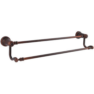 PBTBYP5U Ashfield Towel Bar Bathroom Accessory - Rustic Bronze PBTBYP5U Ashfield Towel Bar Bathroom Accessory - Rustic Bronze