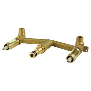 PG0W80100 Bathroom Sink Faucet Valve Rough In Valve - Rough Brass PG0W80100 Bathroom Sink Faucet Valve Rough In Valve - Rough Brass