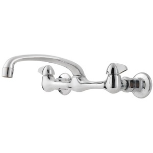 PG1271000 Pfirst Wall Mount Kitchen Faucet - Polished Chrome PG1271000 Pfirst Wall Mount Kitchen Faucet - Polished Chrome