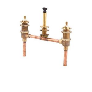 P0X6050R Whirlpool Faucet Valve Rough In Valve - Rough Brass P0X6050R Whirlpool Faucet Valve Rough In Valve - Rough Brass