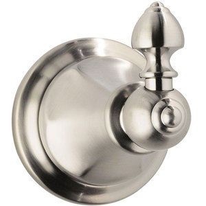 PBRHE0KK Catalina Robe Hook Bathroom Accessory - Brushed Nickel PBRHE0KK Catalina Robe Hook Bathroom Accessory - Brushed Nickel