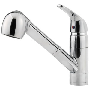 PG13310CC Pfirst Pull-Out Spray Kitchen Faucet - Polished Chrome PG13310CC Pfirst Pull-Out Spray Kitchen Faucet - Polished Chrome