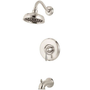 PR898MBK/P0X8310A Marielle One Handle Tub & Shower Faucet - Brushed Nickel PR898MBK/P0X8310A Marielle One Handle Tub & Shower Faucet - Brushed Nickel
