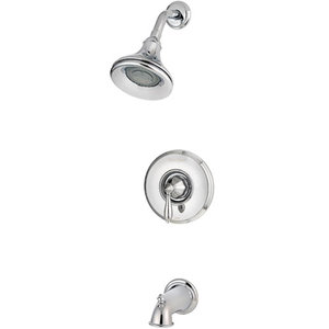 PR898RPC/P0X8310A Portola One Handle Tub & Shower Faucet - Polished Chrome PR898RPC/P0X8310A Portola One Handle Tub & Shower Faucet - Polished Chrome