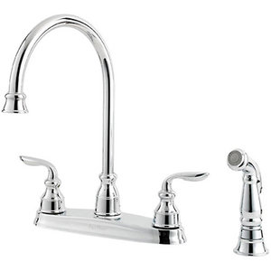 PGT364CBC Avalon Two-Handle Kitchen Faucet - Polished Chrome PGT364CBC Avalon Two-Handle Kitchen Faucet - Polished Chrome