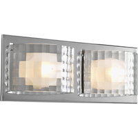 Bathroom Lighting (2 Bulbs) 14-7/8" Width Bathroom Lighting (2 Bulbs) 14-7/8" Width